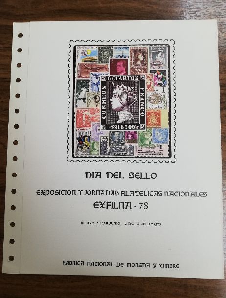 Nº 5 DIA DEL SELLO DEL AÑO 1978 
